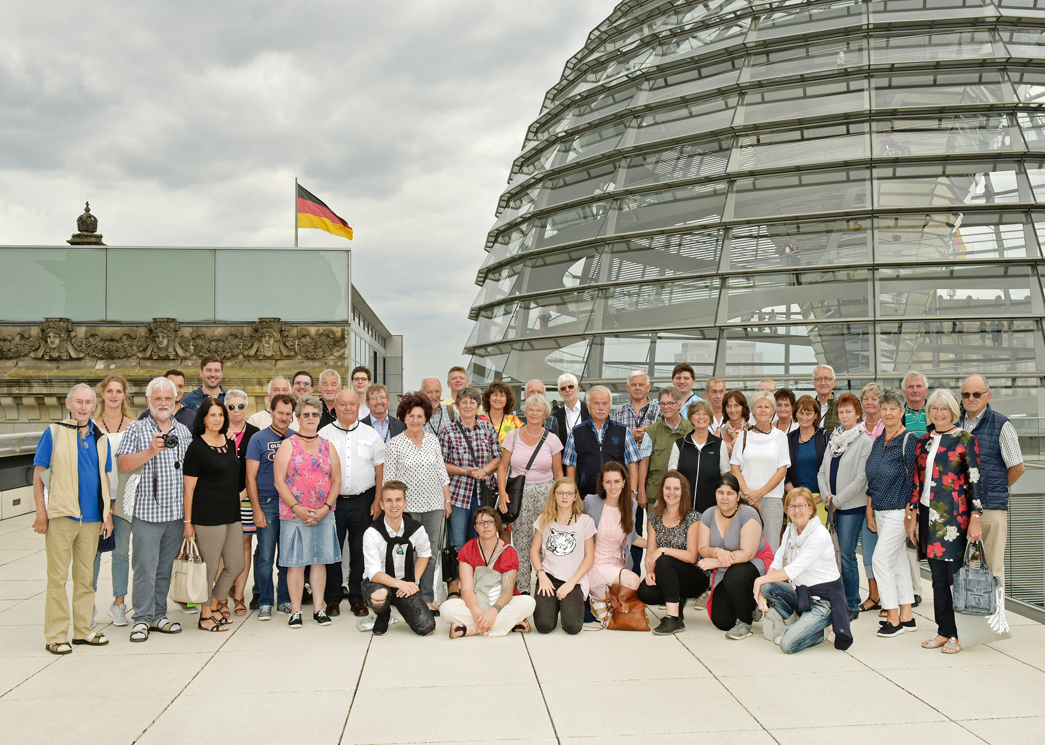 Besuchergruppe aus dem Wahlkreis mit MdB Nicole Bauer