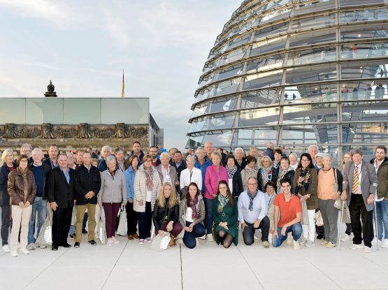 Besuchergruppe aus dem Wahlkreis mit dem MdB Nicole Bauer