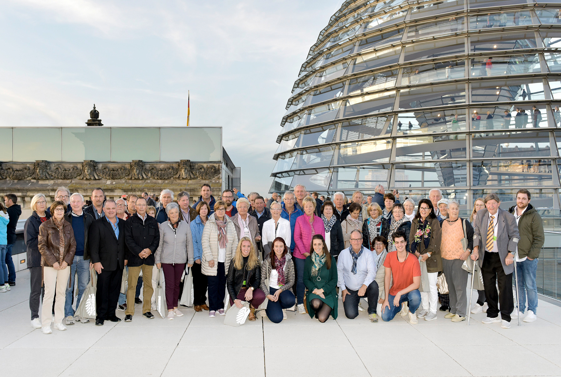 Besuchergruppe aus dem Wahlkreis mit dem MdB Nicole Bauer